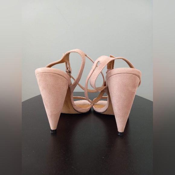 ASOS Blush Suede High Heels - Picture 4 of 5